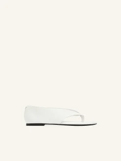 BALLERINES OUVERTES EN CUIR