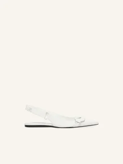 BALLERINES SLINGBACK RACER EN CUIR