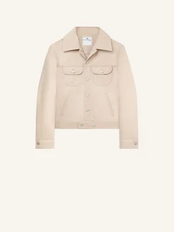 BLOUSON TRUCKER EN TWILL
