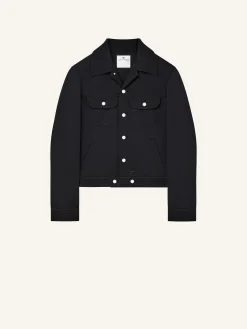 BLOUSON TRUCKER EN TWILL