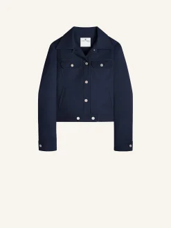 BLOUSON TRUCKER EN TWILL