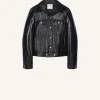 BLOUSON TRUCKER EN VINYLE