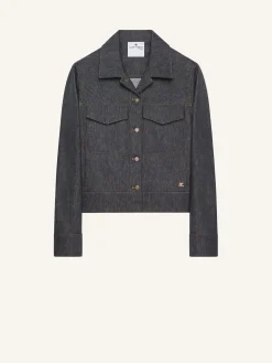 BLOUSON TRUCKER UTILITAIRE EN DENIM