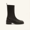 BOTTINES RIDER EN CUIR PATINÉ