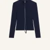 CARDIGAN ZIPPÉ CÔTELÉ