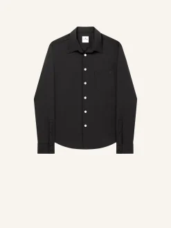 CHEMISE RÉTRO OVERSIZE EN TWILL