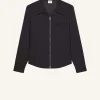 CHEMISE ZIPPÉE EN TWILL
