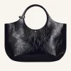 HOLY BAG MAXI EN CUIR NAPLACK