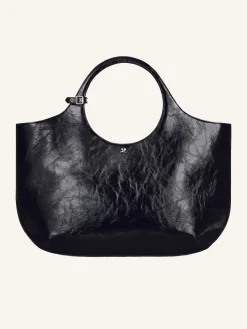 HOLY BAG MAXI EN CUIR NAPLACK