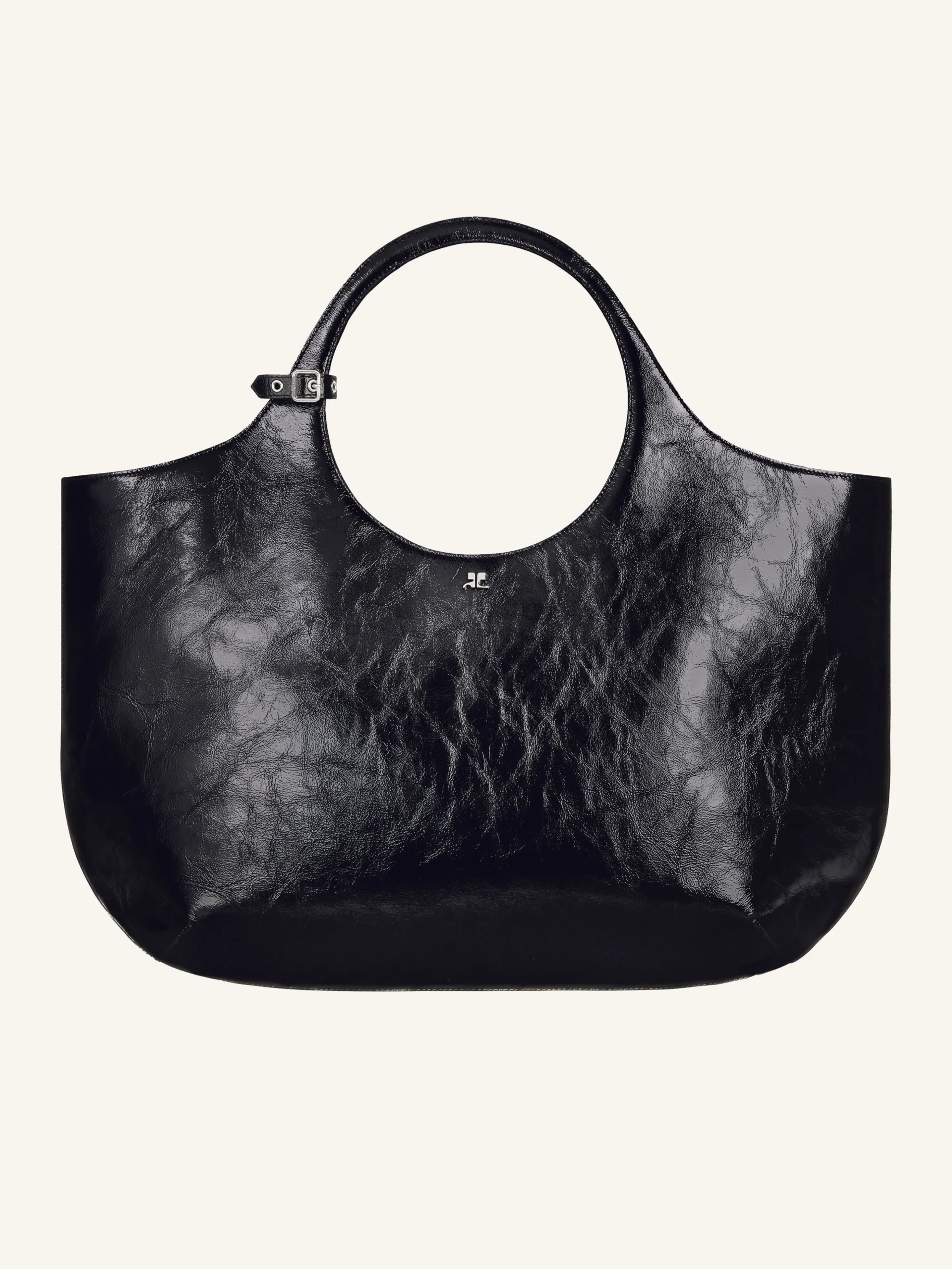 HOLY BAG MAXI EN CUIR NAPLACK