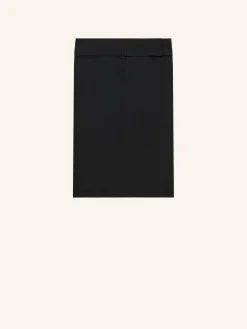 JUPE MIDI CEINTURÉE
