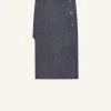 JUPE POCHE CENTRALE EN DENIM