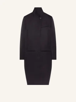 MANTEAU EN SATIN
