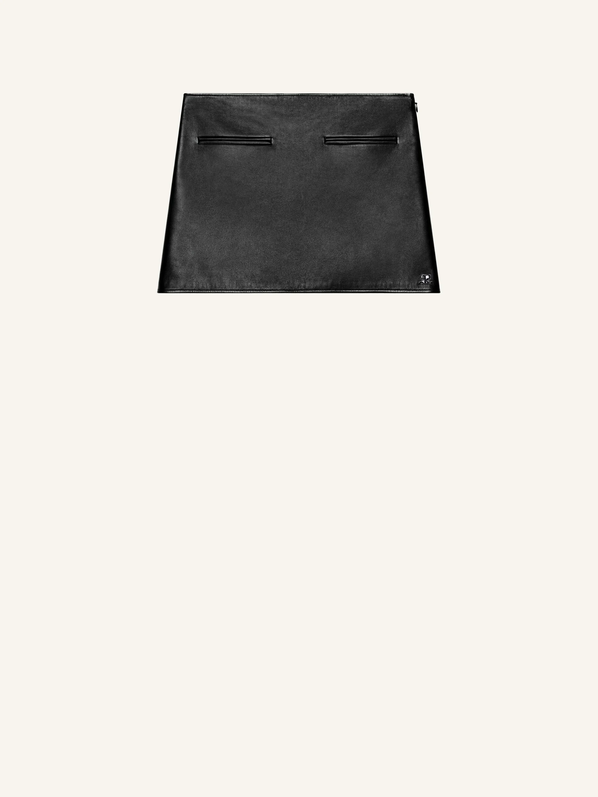 MINI JUPE HÉRITAGE EN CUIR