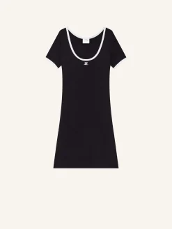 MINI ROBE HOLISTIQUE CONTRASTE