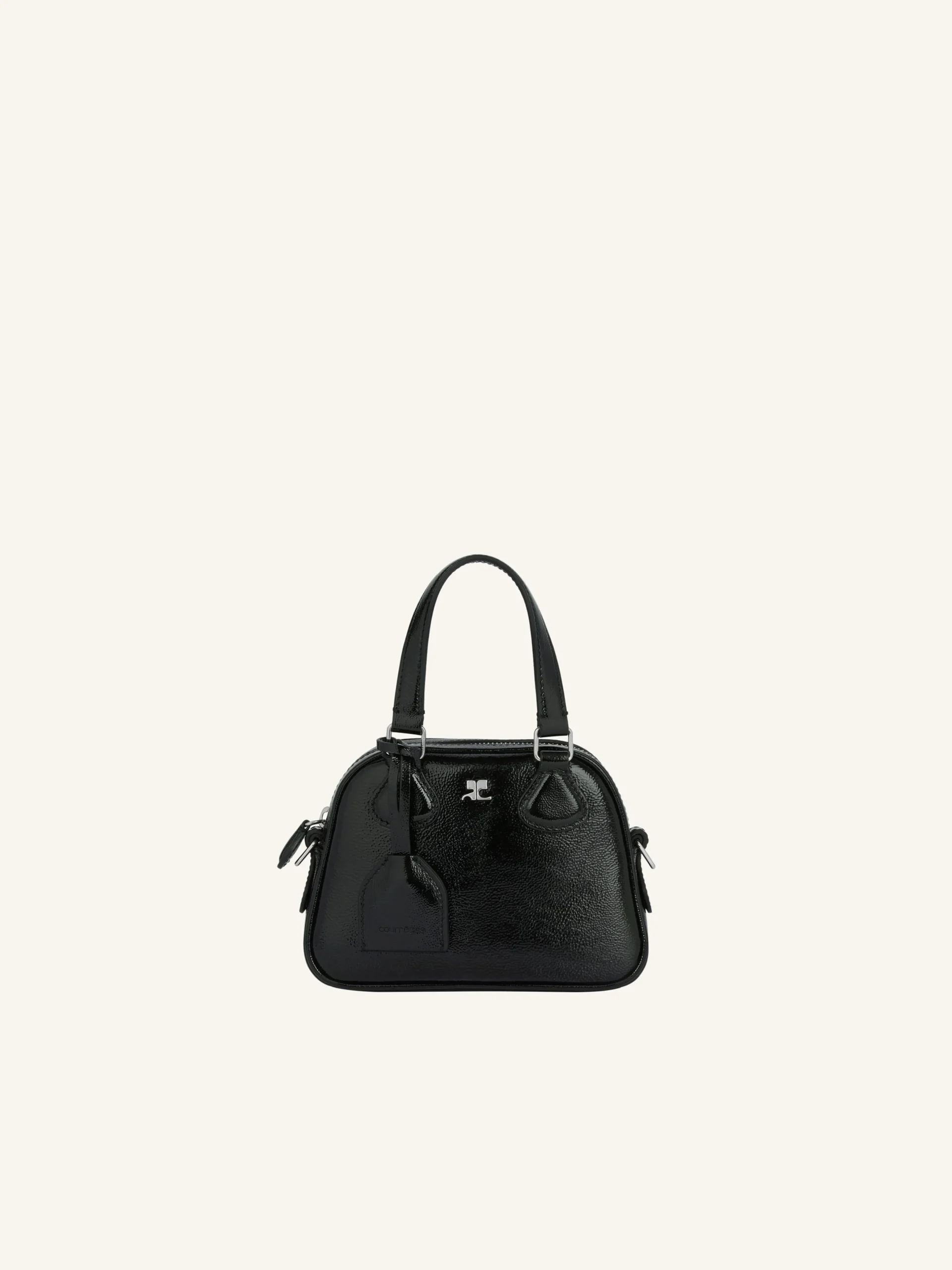 MINI SAC BOWLING AC EN CUIR NAPLACK