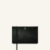 POCHETTE AC EN CUIR NAPLACK