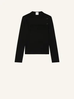 PULL EN MAILLE COTELÉE