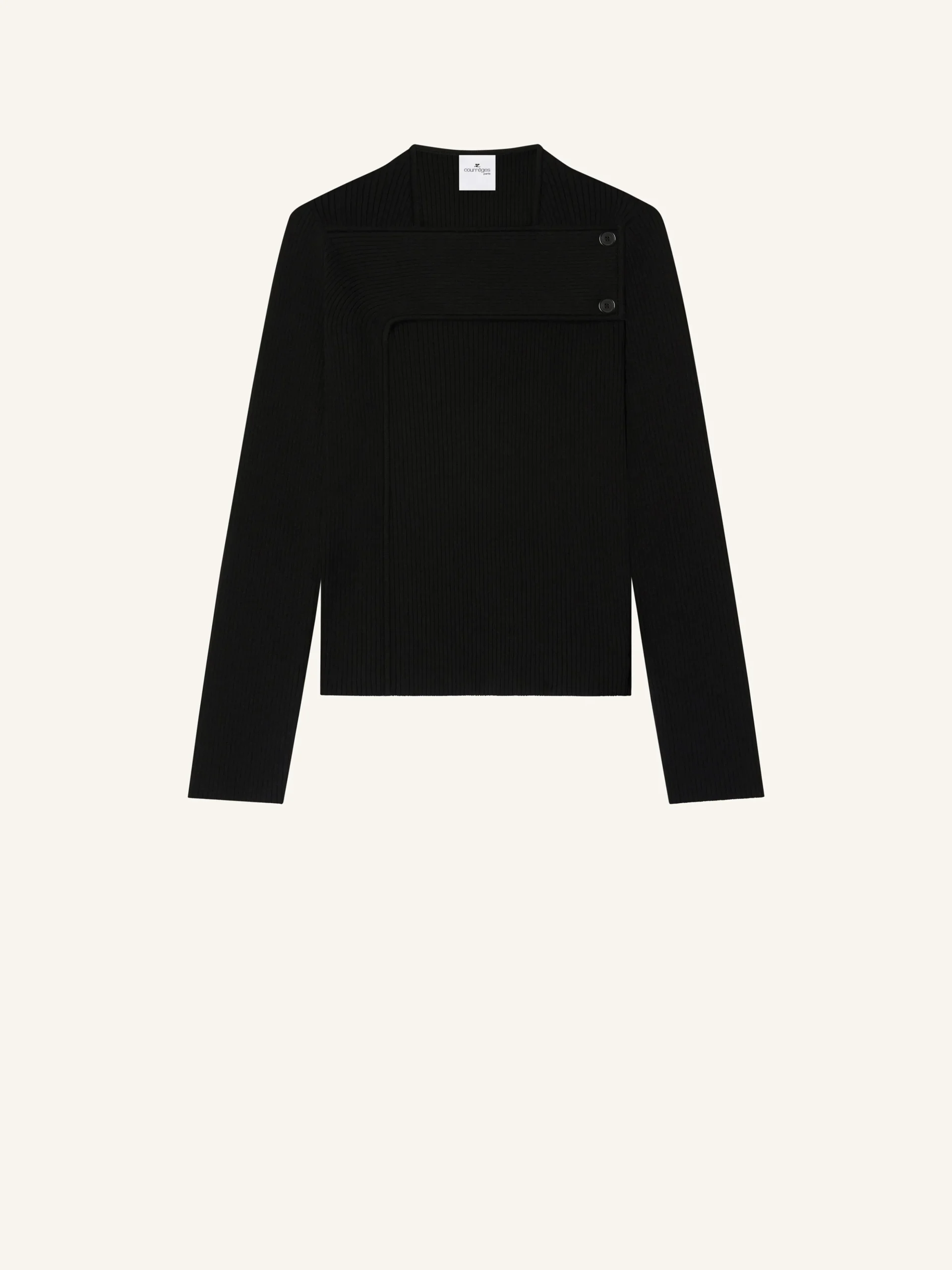 PULL EN MAILLE COTELÉE