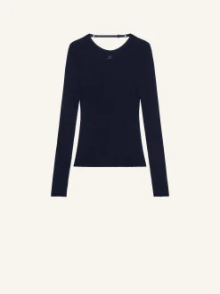 PULL EN MAILLE DÉTAIL LINGERIE