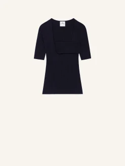 PULL INFINI MANCHES COURTES
