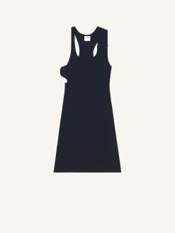 ROBE À BOUCLES CÔTELÉE 90'S