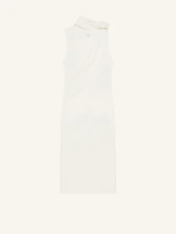 ROBE DRAPÉE SANS MANCHES