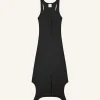 ROBE MIDI INVERSÉE EN MAILLE LÉGÈRE