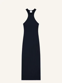 ROBE SCUBA EN MAILLE CÔTELÉE