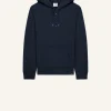 SWEAT À CAPUCHE BOUTONNÉ