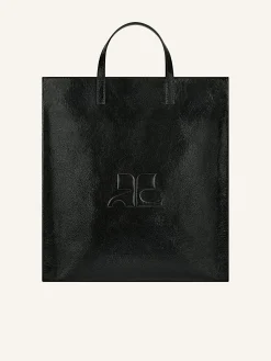 TOTE BAG AC EN CUIR NAPLACK
