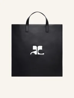TOTE BAG RÉÉDITION EN CUIR LISSE