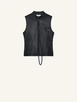 VESTE CITY EN CUIR