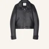 VESTE ICONIQUE ZIPPÉE EN CUIR